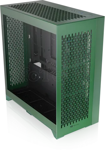 Photo de Boitier Moyen Tour E-ATX Thermaltake Centralized Thermal Efficiency E660 MX avec panneaux vitrés (Vert/Noir)
