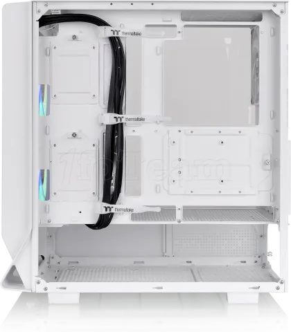 Photo de Boitier Moyen Tour E-ATX Thermaltake Ceres 330 TG RGB avec panneau vitré (Blanc)