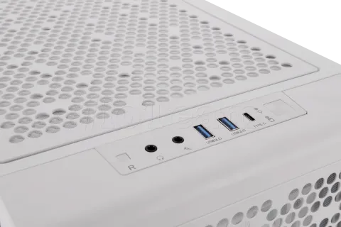 Photo de Boitier Moyen Tour E-ATX Thermaltake Ceres 330 TG RGB avec panneau vitré (Blanc)