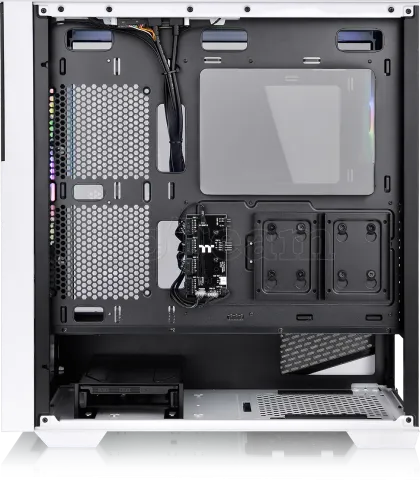 Photo de Boitier Moyen Tour E-ATX Thermaltake Divider 370 RGB (Blanc/Noir)