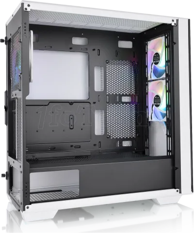 Photo de Boitier Moyen Tour E-ATX Thermaltake Divider 370 RGB (Blanc/Noir)