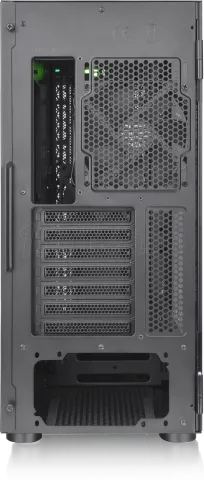 Photo de Boitier Moyen Tour E-ATX Thermaltake H590 RGB avec panneaux vitrés (Noir)