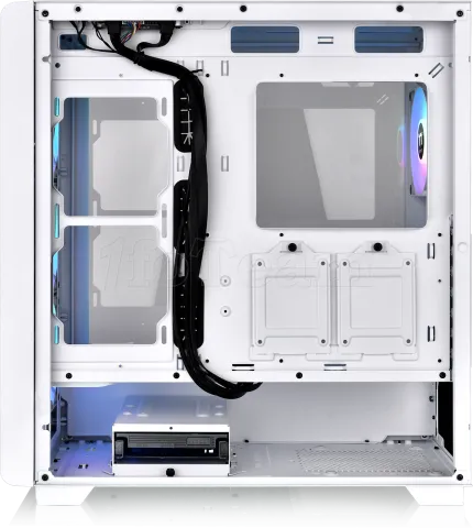 Photo de Boitier Moyen Tour E-ATX Thermaltake S250 TG RGB avec panneau vitré (Blanc)