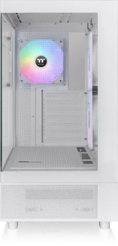 Photo de Boitier Moyen Tour E-ATX Thermaltake View 270 Plus TG RGB avec panneaux vitrés (Blanc)
