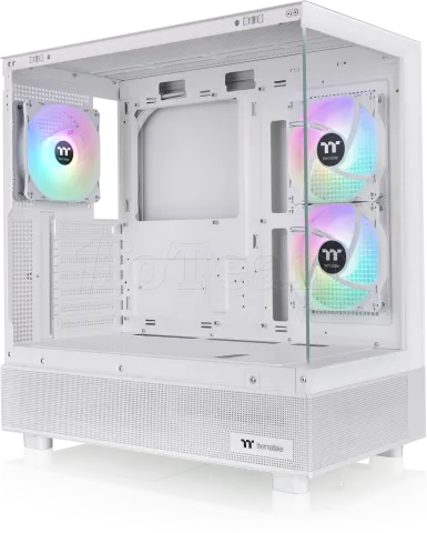 Photo de Boitier Moyen Tour E-ATX Thermaltake View 270 Plus TG RGB avec panneaux vitrés (Blanc)