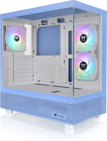 Photo de Boitier Moyen Tour E-ATX Thermaltake View 270 Plus TG RGB avec panneaux vitrés (Bleu)