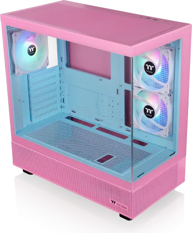 Photo de Boitier Moyen Tour E-ATX Thermaltake View 270 Plus TG RGB avec panneaux vitrés (Rose)