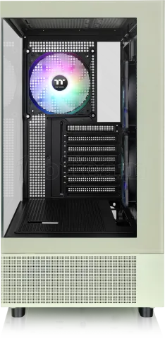 Photo de Boitier Moyen Tour E-ATX Thermaltake View 270 Plus TG RGB avec panneaux vitrés (Vert)