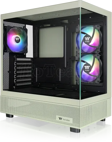 Photo de Boitier Moyen Tour E-ATX Thermaltake View 270 Plus TG RGB avec panneaux vitrés (Vert)