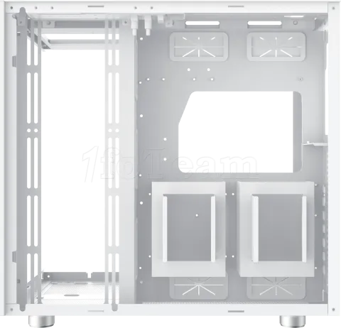 Photo de Boitier Moyen Tour E-ATX Xigmatek Aqua Ultra Air RGB avec panneaux vitrés (Blanc)