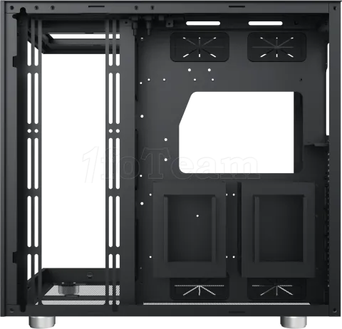 Photo de Boitier Moyen Tour E-ATX Xigmatek Aqua Ultra Air RGB avec panneaux vitrés (Noir)
