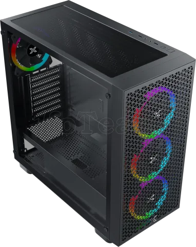 Photo de Boitier Moyen Tour E-ATX Xigmatek Gaming G Pro avec panneau vitré (Noir)