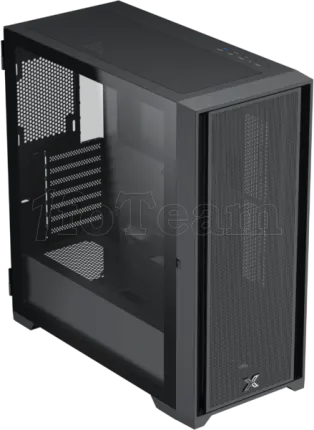 Photo de Boitier Moyen Tour E-ATX Xigmatek Master X II avec panneau vitré (Noir)