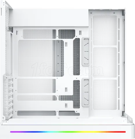 Photo de Boitier Moyen Tour E-ATX Xigmatek Pano II RGB avec panneaux vitrés (Blanc)