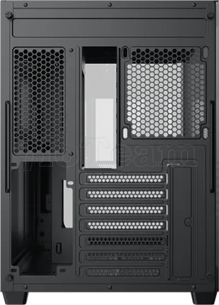 Photo de Boitier Moyen Tour E-ATX Xigmatek Pano RGB avec panneaux vitrés (Noir)