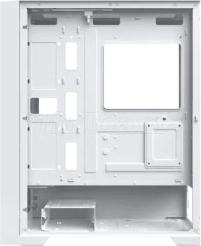 Photo de Boitier Moyen Tour E-ATX Xigmatek Quantum RGB avec panneaux vitrés (Blanc)