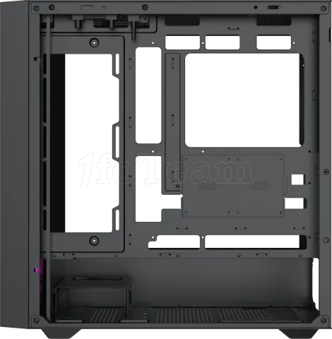 Photo de Boitier Moyen Tour E-ATX Xigmatek Radiance RGB avec panneaux vitrés (Noir)