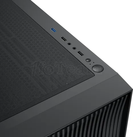 Photo de Boitier Moyen Tour E-ATX Xigmatek Radiance RGB avec panneaux vitrés (Noir)