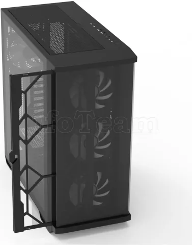 Photo de Boitier Moyen Tour E-ATX Zalman Z10 Duo avec panneaux vitrés (Noir)