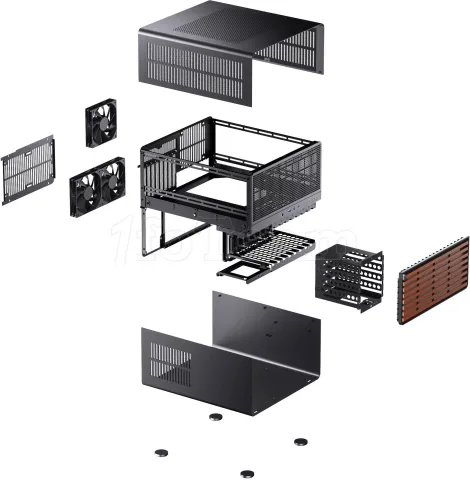 Photo de Boitier NAS E-ATX Jonsbo N5 (Noir)