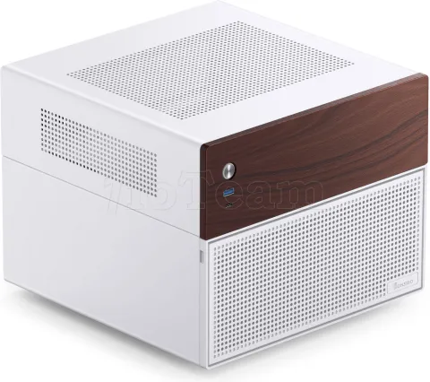 Photo de Boitier NAS Micro-ATX Jonsbo N4 (Blanc)