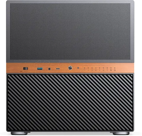 Photo de Boitier NAS Micro-ATX Jonsbo N6 (Noir)