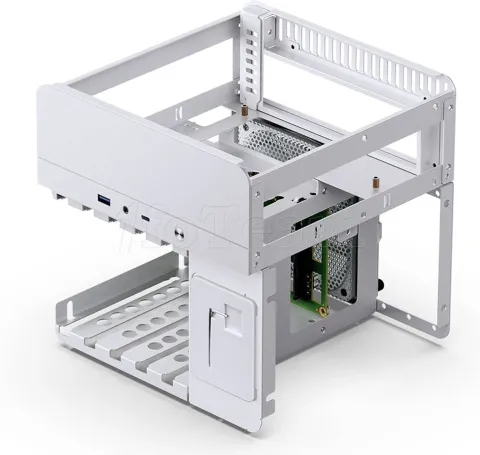 Photo de Boitier NAS Mini ITX Jonsbo N2 (Blanc)