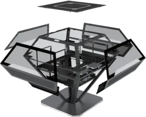 Photo de Boitier Pyramide ATX Azza Diamond (Noir)