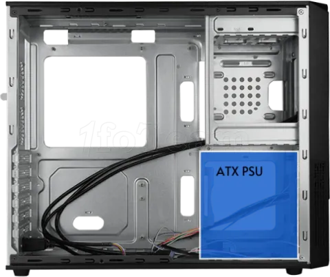 Photo de Boitier Slim Tour ATX Chieftec Uni UC-03B-OP (Noir)