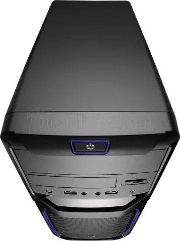 Photo de Boitier Tour Micro ATX AeroCool QS-183 Advance (Noir / Bleu)