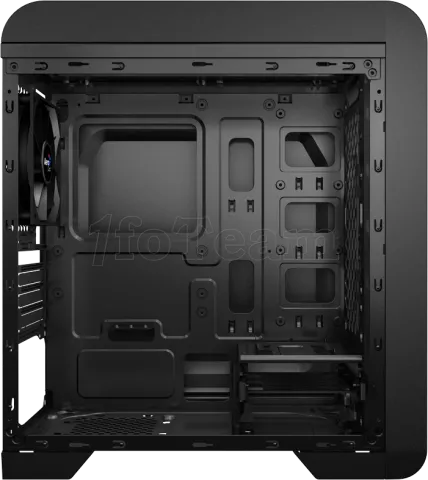 Photo de Boitier Tour Micro ATX AeroCool QS-240 avec fenêtre (Noir)
