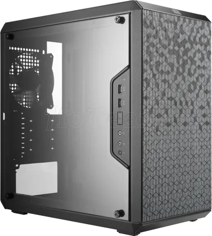 Photo de Boitier Tour Micro ATX Cooler Master MasterBox Q300L avec fenêtre (Noir)