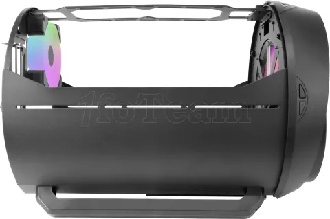 Photo de Boitier Tube Micro ATX Mars Gaming MC-Cylon RGB avec panneau vitré (Noir)