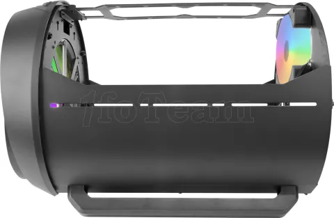 Photo de Boitier Tube Micro ATX Mars Gaming MC-Cylon RGB avec panneau vitré (Noir)