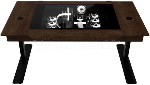 Photo de Boitier/Bureau 2x E-ATX Lian-Li DK-07 (Bois)