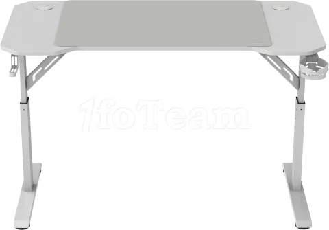Photo de Bureau Gamer ergonomique Mars Gaming MGD Ergo 120 (Blanc)