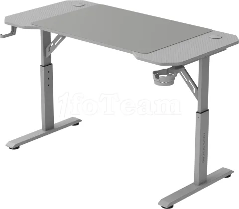 Photo de Bureau Gamer ergonomique Mars Gaming MGD Ergo 120 (Blanc)
