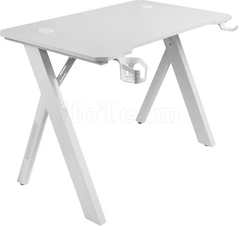 Photo de Bureau Gamer Mars Gaming MGD RGB - 100cm (Blanc)