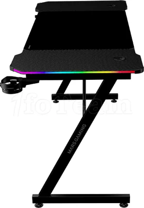 Photo de Bureau Gamer Mars Gaming MGD-X RGB - 140cm (Noir)