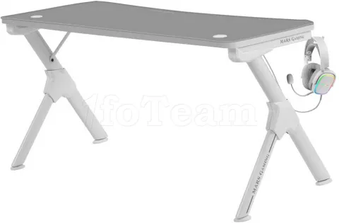 Photo de Bureau Gamer Mars Gaming MGD140 (Blanc)