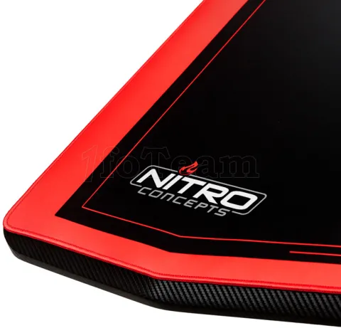 Photo de Bureau Gamer motorisé Nitro Concepts D16E (Noir/Rouge)