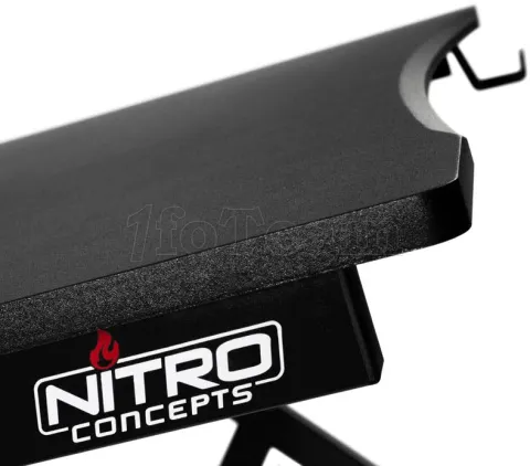 Photo de Bureau Gamer Nitro Concepts D12 (Noir)