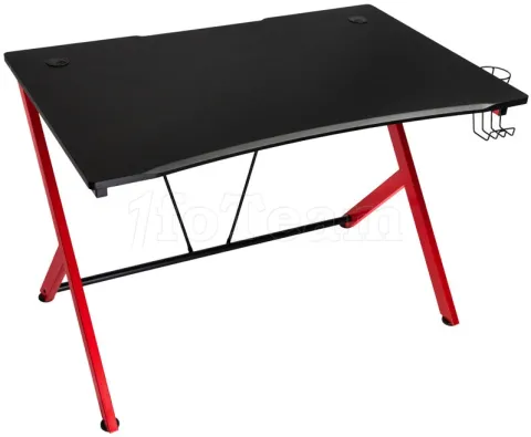 Photo de Bureau Gamer Nitro Concepts D12 (Noir/Rouge)