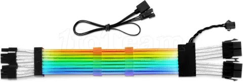 Photo de Câble 2x 6+2 pin Sharkoon XTend 16 RGB 30cm