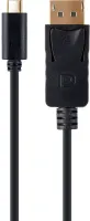 Photo de Cable adaptateur CableXpert USB-C vers DisplayPort 2cm M/M (Noir)