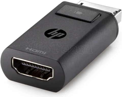 Photo de Câble adaptateur Hewlett-Packard DisplayPort mâle 1.4 vers HDMI femelle (Type A) 30cm (Noir)