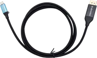 Photo de Cable Adaptateur USB-C I-Tec vers DisplayPort 1,5m M/M (Noir)