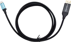 Photo de Cable Adaptateur USB-C I-Tec vers DisplayPort 1,5m M/M (Noir)