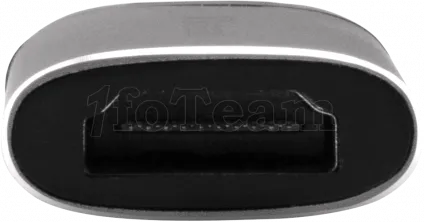 Photo de Cable Adaptateur Verbatim USB type C vers HDMI 2.0 10cm (Argent)