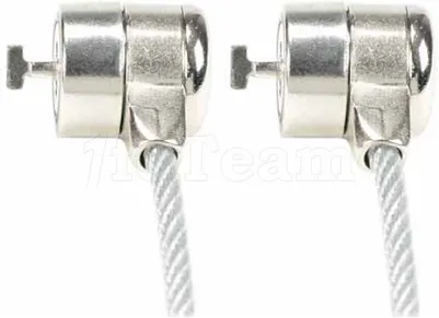 Photo de Cable Antivol à clé pour PC et portables Mobilis Corporate Twin 1,8m